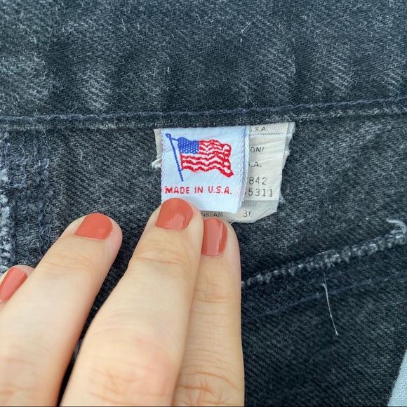 VINTAGE HIGH RISE Rocky Mountain Mom Jeans Black - Picture 7 of 8